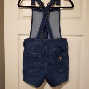 GUESS jeans denim short overalls